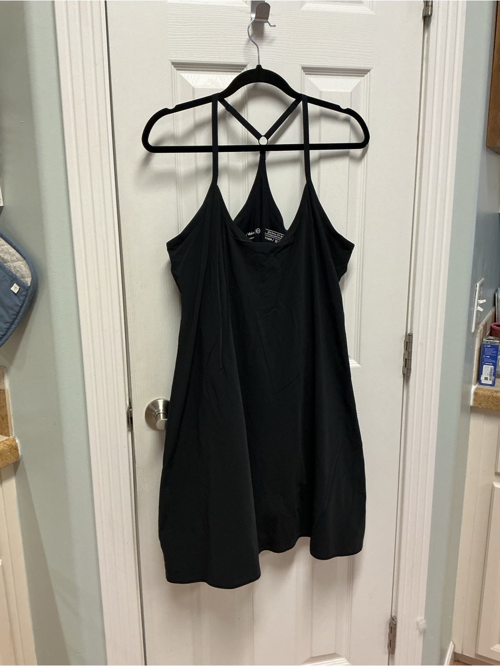 Outdoor Voices SZ XXXL The Exercise Dress Racerback Black Stretchy Athletic
